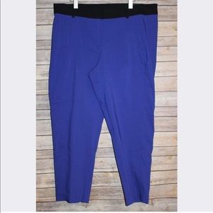 Lane Bryant blue ankle pants.